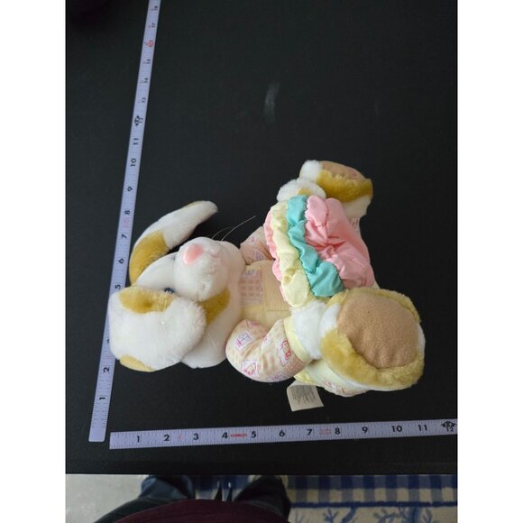 Vintage 1998 Kinderkids Touch-n-Talk Peak-a-Boo Bunny Rabbit Stuffed Animal - Picture 8 of 11